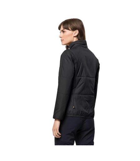 Doudoune Matelassée Bergland Ins Femme Noir Jack Wolfskin