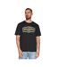 T-shirt Latitude Homme Noir Skechers-4