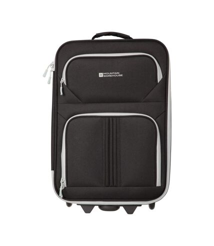 Essentials 2 wheeled suitcase one size black Mountain Warehouse