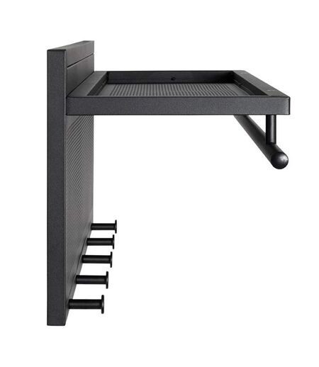 Patère Murale en Métal Paulo 75cm Noir