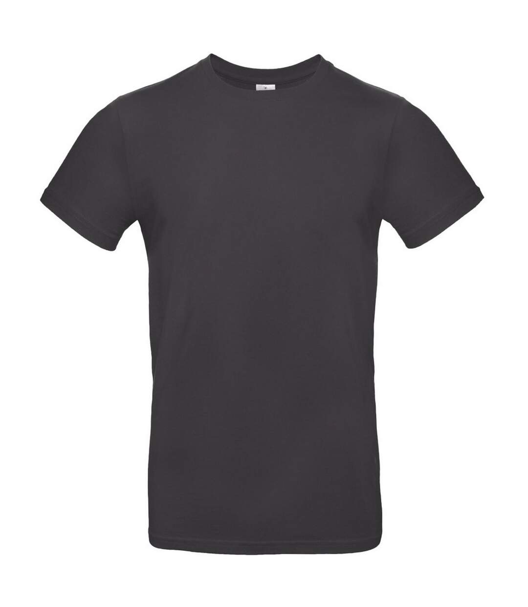 Tee-shirt B&c Mens #e190 Noir Délavé B And C-1