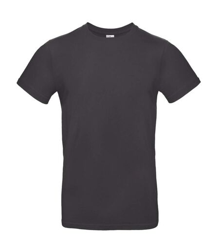 Tee-shirt B&c Mens #e190 Noir Délavé B And C