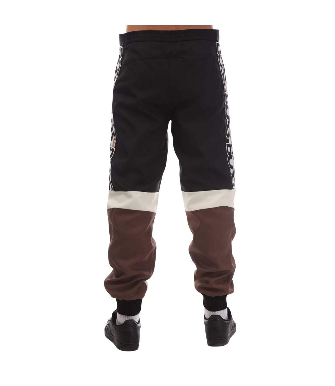 Pantalon Drop1 Homme Beige Noir Boss-3