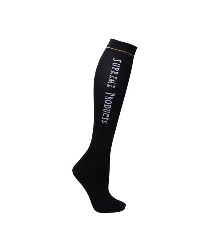 Chaussettes thin adulte noir Supreme Products