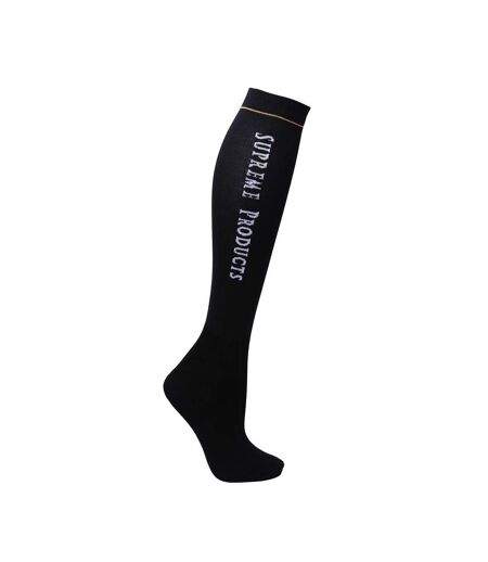 Unisex adult thin show socks black Supreme Products