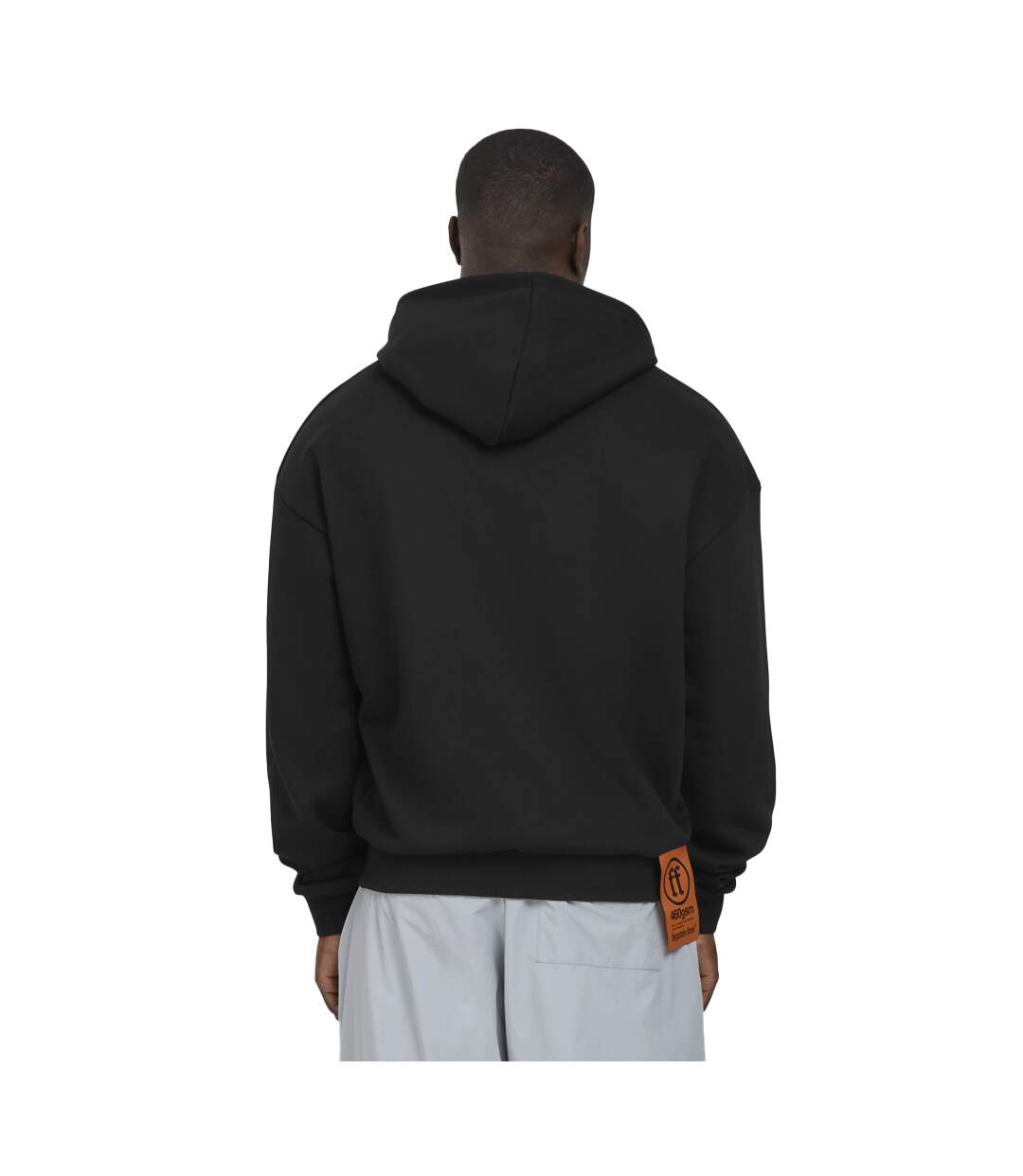 Sweat À Capuche Samurai Cotton Ultra Heavyweight Boxy Hoodie Pour Hommes Noir Forgotten Faces-2