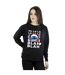 Disney - Sweat LILO AND STITCH CHRISTMAS BLAH BLAH BLAH - Femme (Noir) - UTBI22624-2