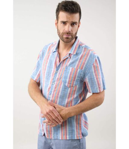 Chemise à rayures pour homme risocol