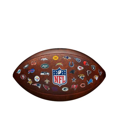 Logo American Football One Size Brown Wilson