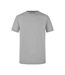 T-shirt Homme Gris Chiné James And Nicholson-1