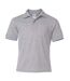 Dryblend polo enfant unisexe gris sport Gildan-1