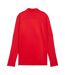 Mens Training Quarter Zip Track Top Red Puma-2