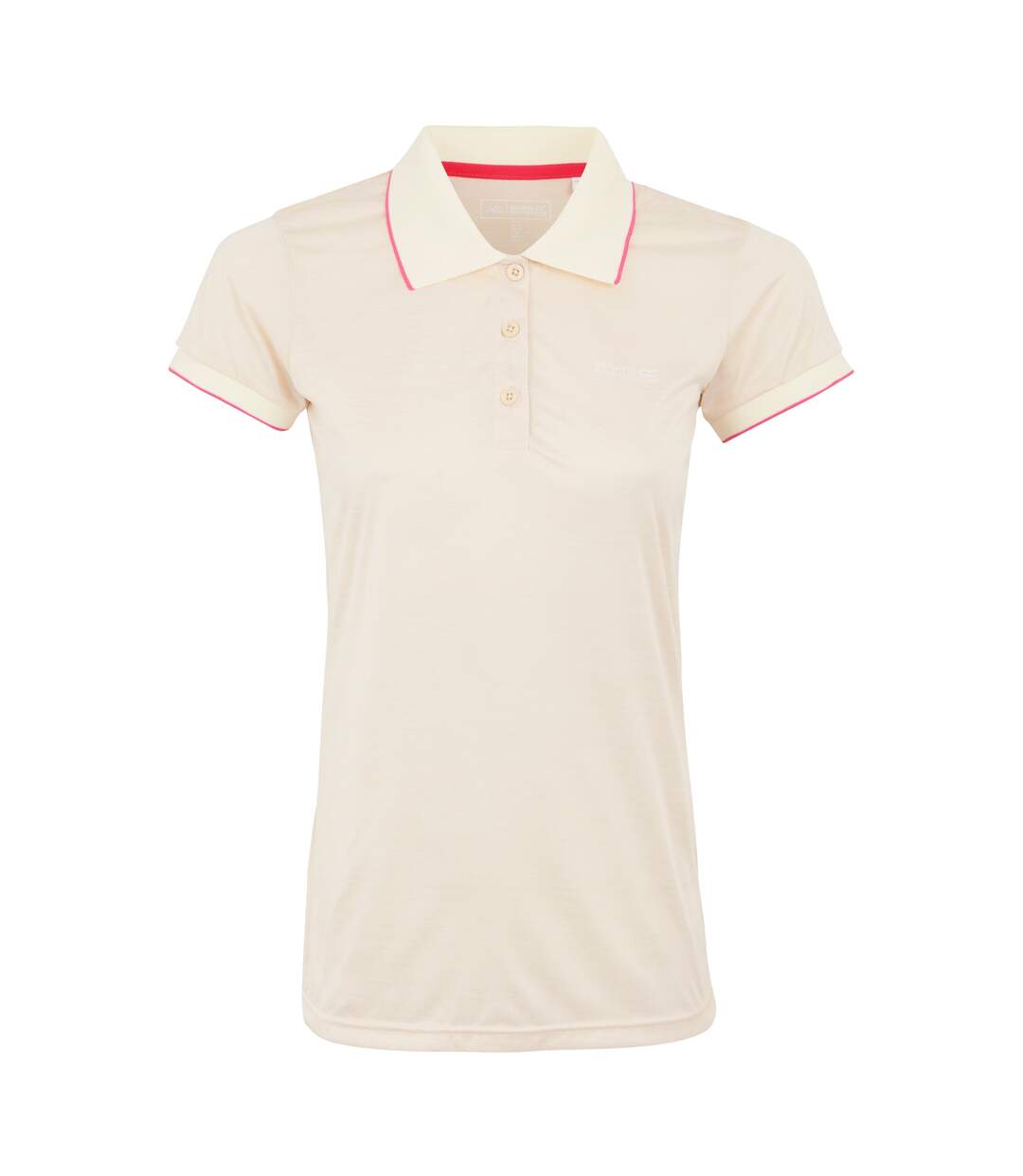 Womens/ladies remex ii polo neck t-shirt light vanilla Regatta-1