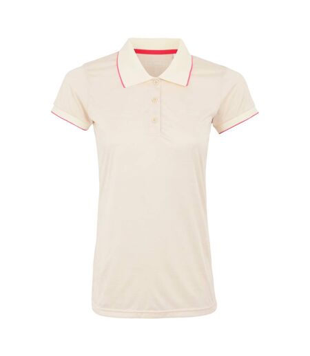 Womens/ladies remex ii polo neck t-shirt light vanilla Regatta