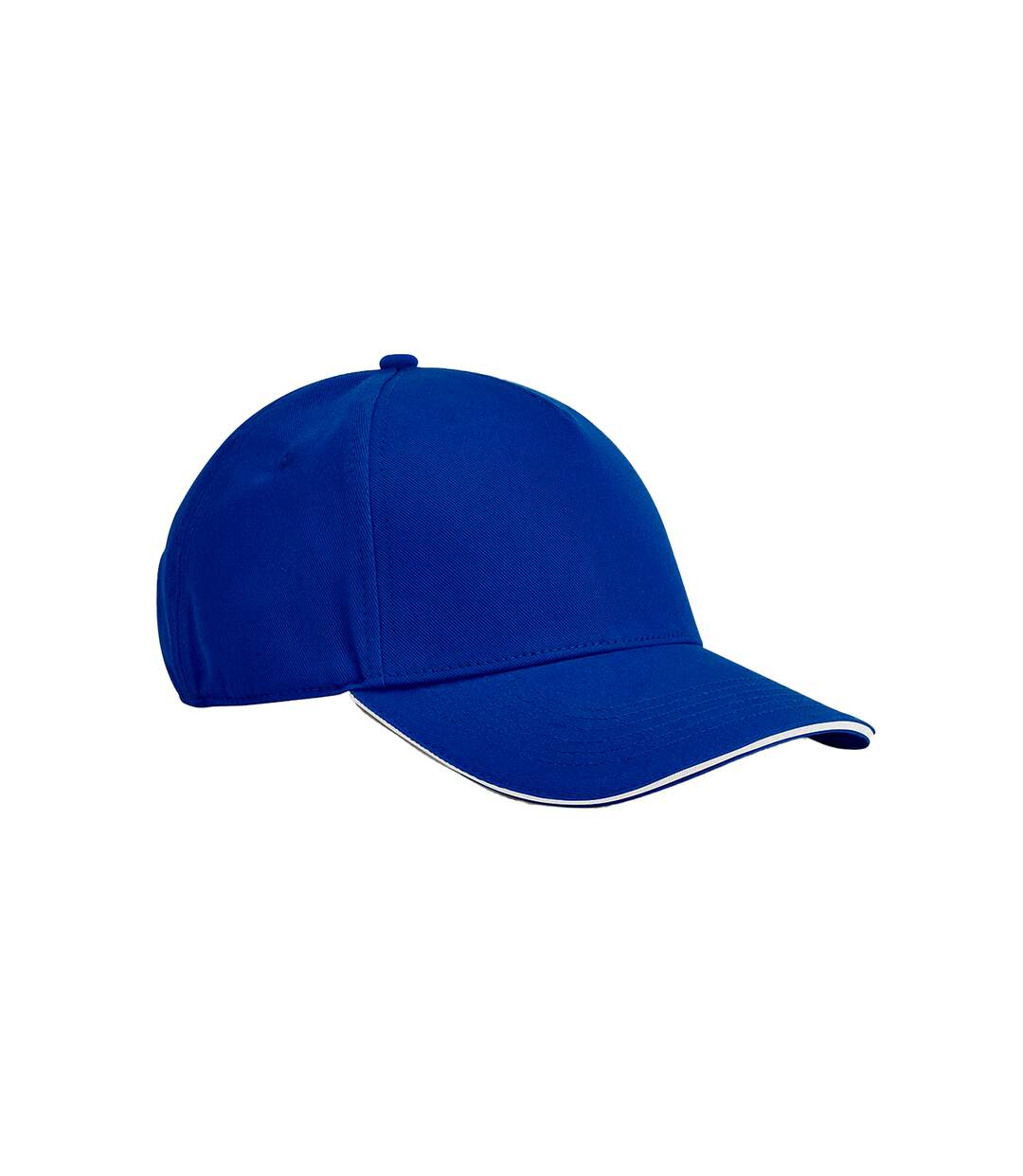 Casquette de baseball classic bleu roi vif / blanc Beechfield-1