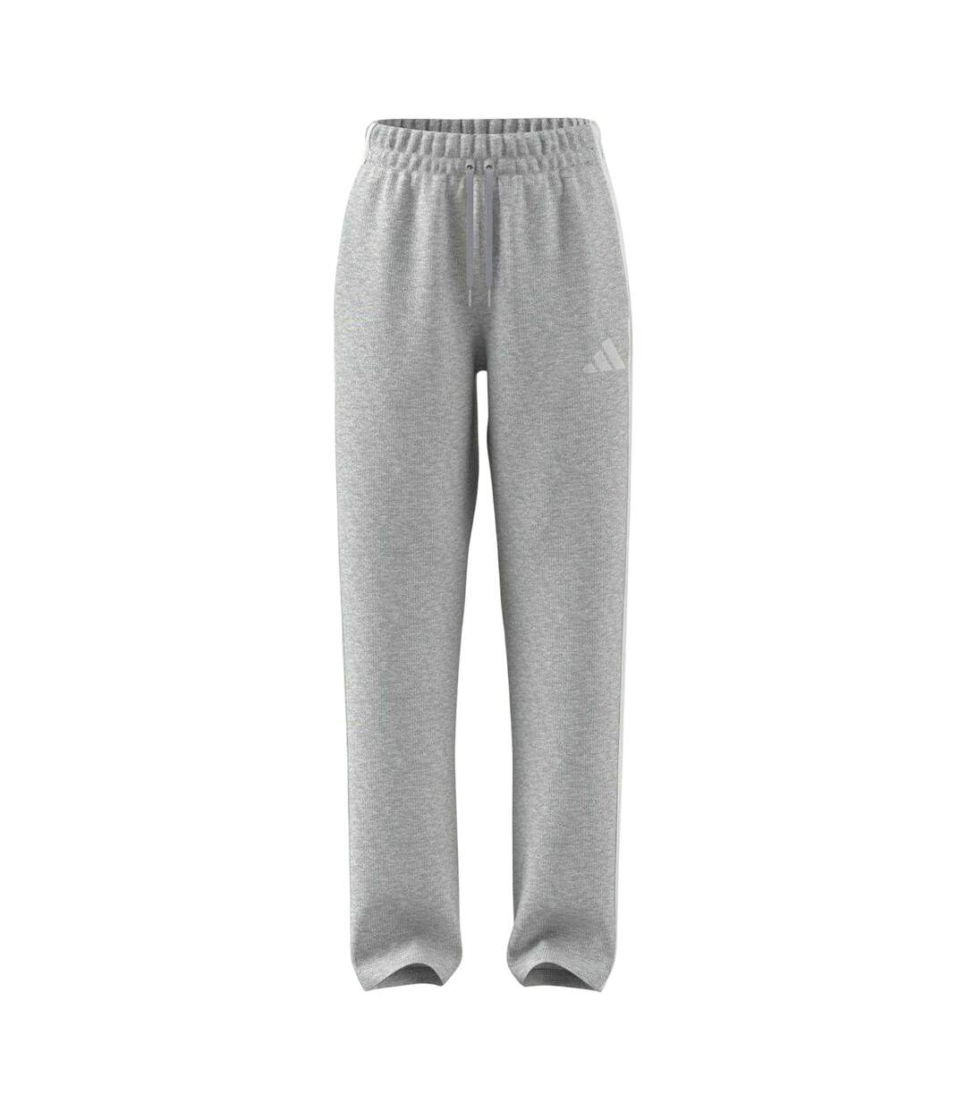 Pantalon De Jogging Motif/style 3 Rayures Essential Femme Gris Moyen Adidas-1