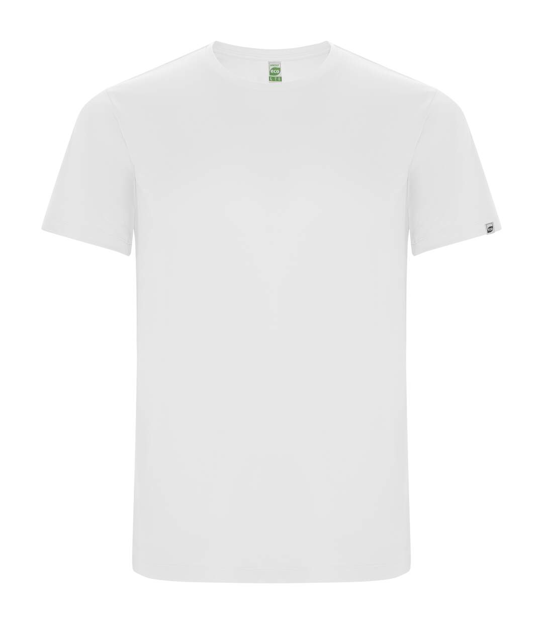 T-shirt Imola Homme Blanc Roly Eco-1