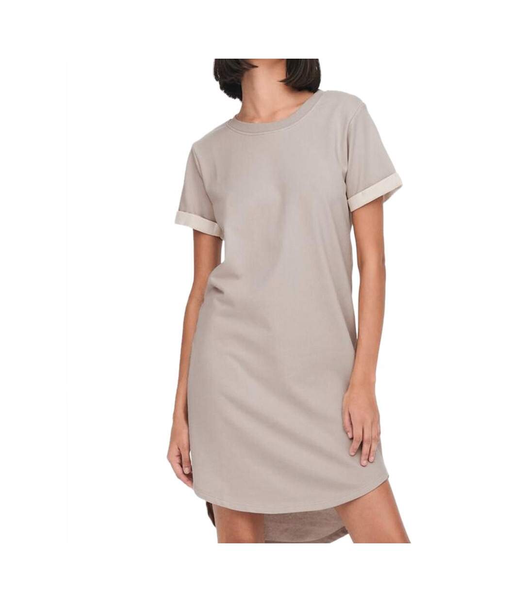 Robe sweat femme beige jdy ivy - m-1