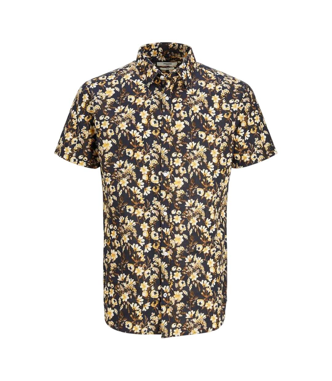 Chemise Été Motif/style Floral Homme Bleu Nuit Jack And Jones-1
