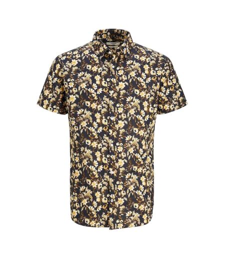 Chemise Été Motif/style Floral Homme Bleu Nuit Jack And Jones
