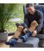 9 Pairs  NON ELASTIC Cotton Mens Socks with Loose Top - Ideal for Diabetic-3