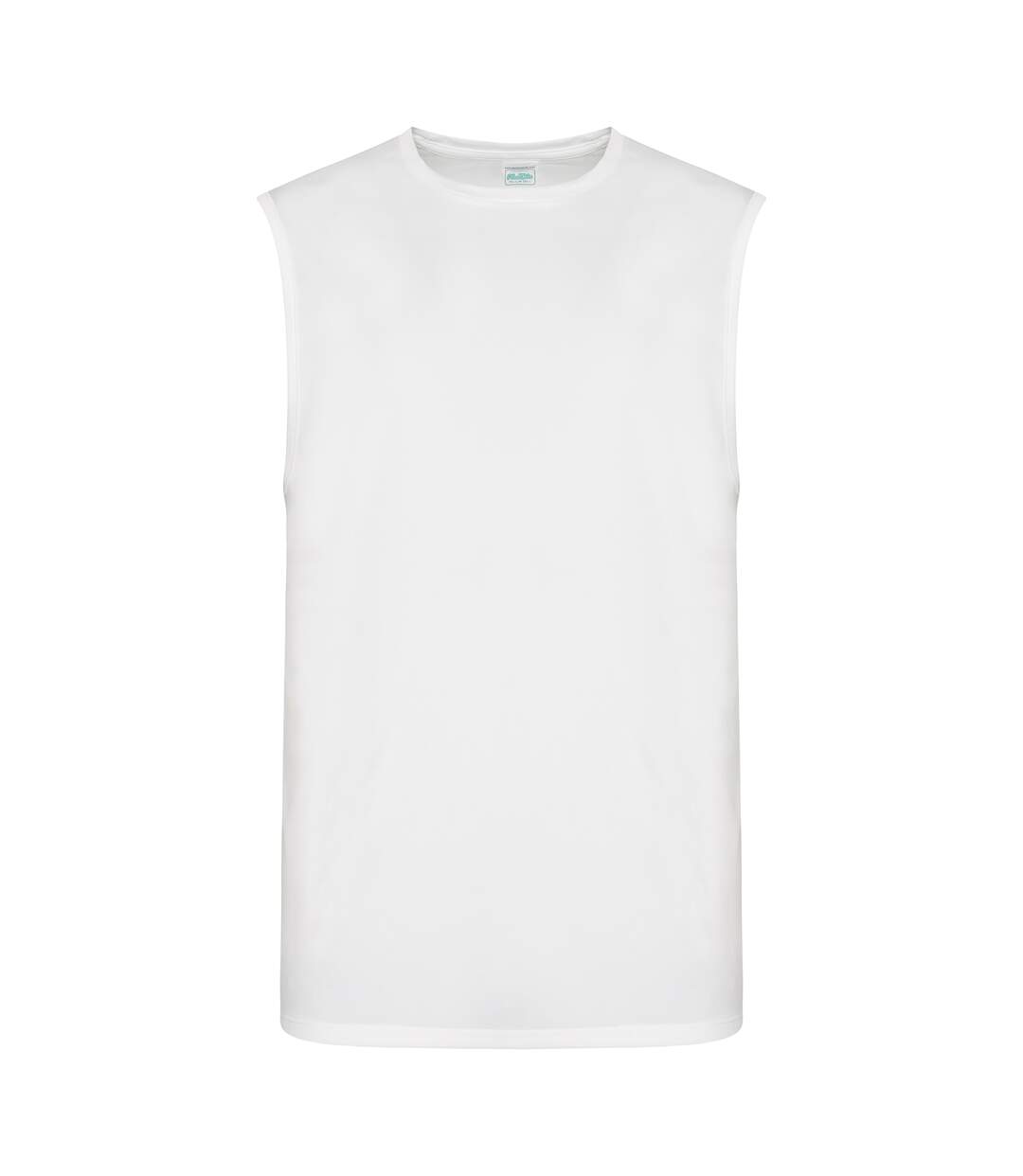 AWDis Just Cool Mens Smooth Sports Vest (Arctic White)