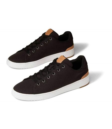 Mens trvl lite leather trainers black TOMS