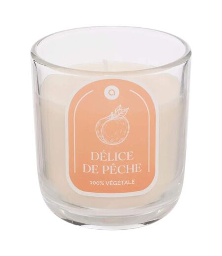 Bougie Parfumée en Verre Floa 210g Pêche