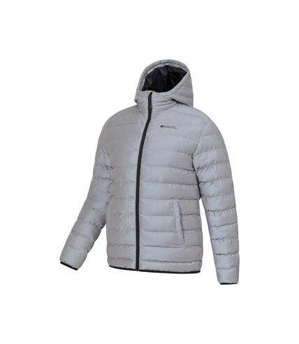 Mountain Warehouse Mens Reflective Padded Jacket (Silver) - UTMW1490