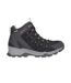 Womens/ladies Rapid Suede Waterproof Hiking Boots Black Mountain Warehouse-1