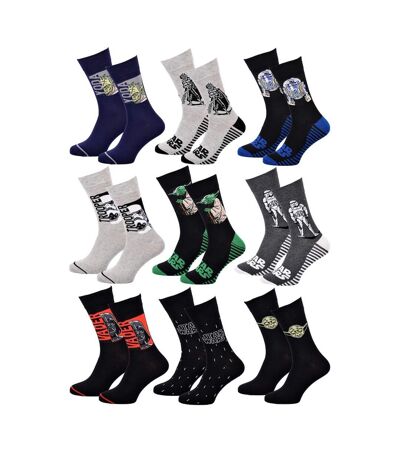 Chaussettes Pack Homme DISNEY STAR WARS - Pack de 9
