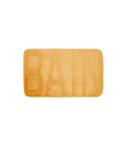 Tapis de Bain Microfibre Relief 45x75cm Ocre