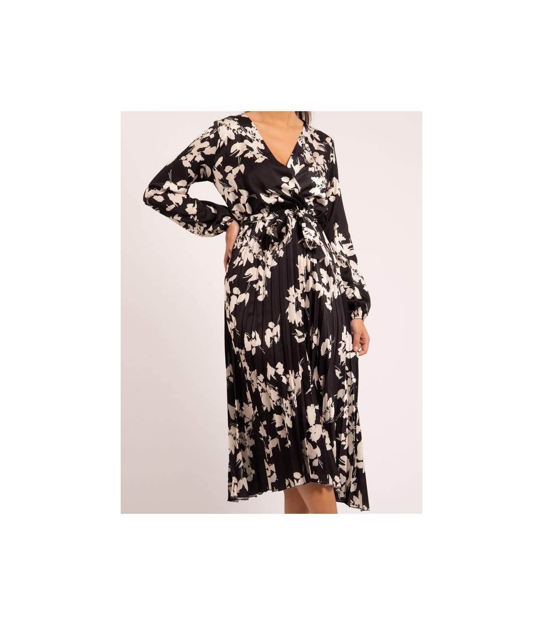Robe longue motifs ICHELLE - Dona X Lisa-3