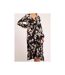 Robe longue motifs ICHELLE - Dona X Lisa-3