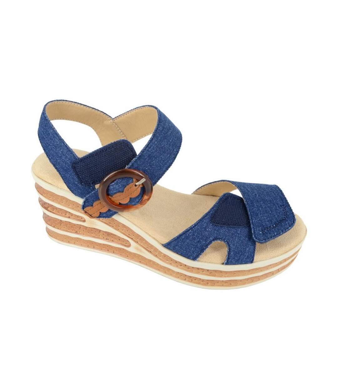 Sandales danta femme bleu marine Cipriata-3