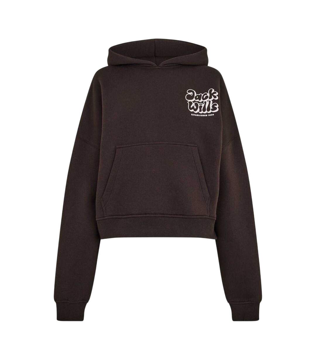 Sweat À Capuche Femme Marron Jack Wills-1
