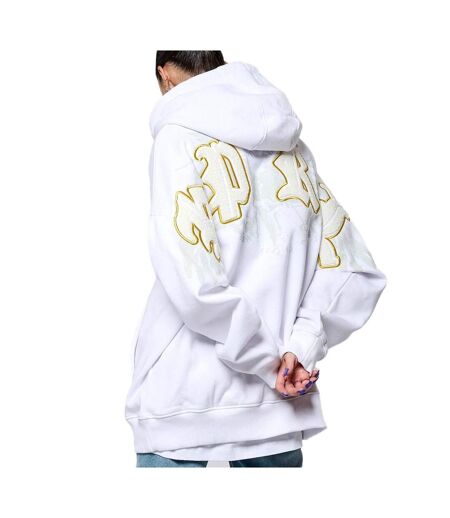 Sweat à capuche blanc homme kaporal salto