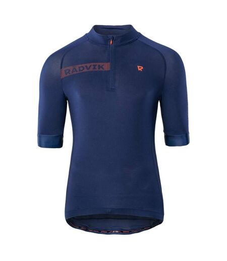 Mens Alpha Gts Cycling Jersey Medieval Blue Tangerine Tango Radvik