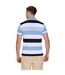 Mens Hoop Birdseye Pique Polo Shirt Sky Blue Raging Bull-2