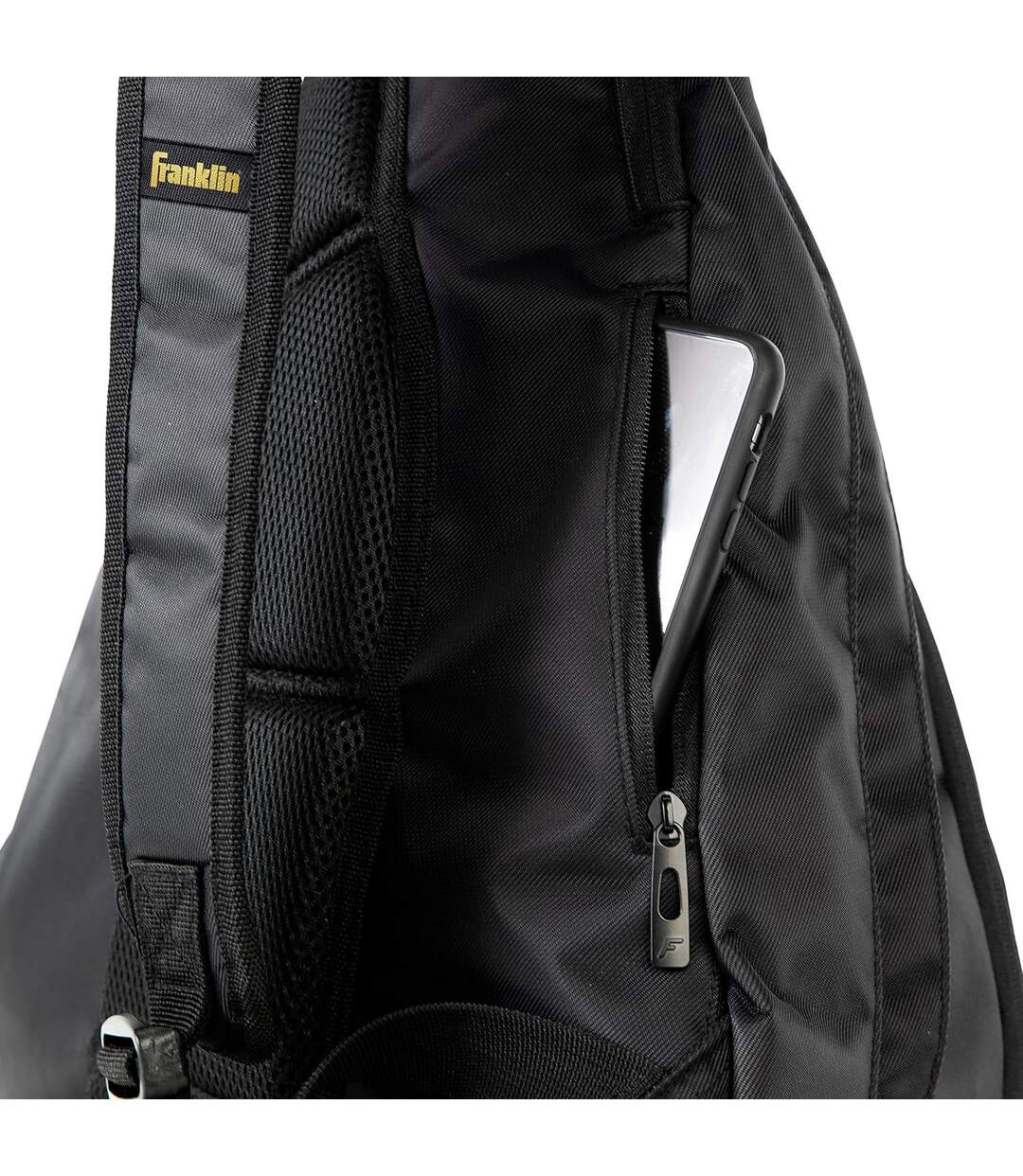 Sac à dos bandoulière pour pickleball elite taille unique noir Franklin-4