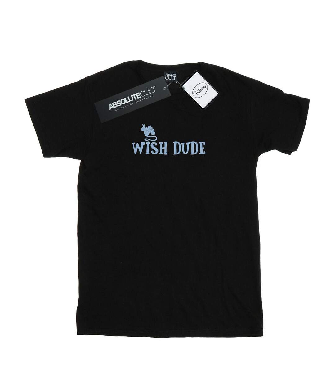 Disney - T-shirt ALADDIN WISH DUDE - Femme (Noir) - UTBI17488-1