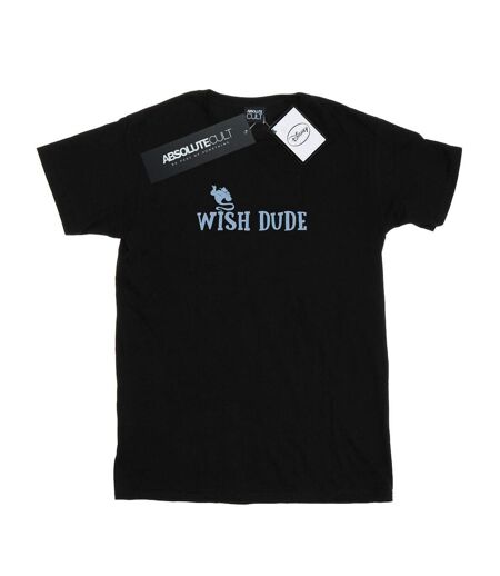Disney - T-shirt ALADDIN WISH DUDE - Femme (Noir) - UTBI17488