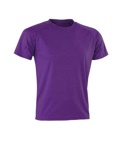 T-shirt impact aircool homme violet Spiro Spiro