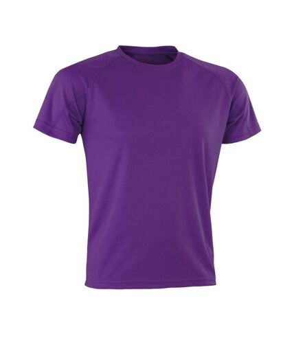 T-shirt impact aircool homme violet Spiro Spiro