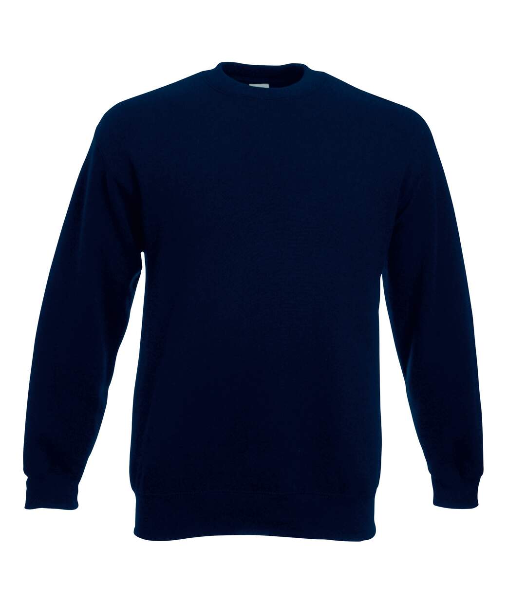 Sweatshirt Homme Bleu Marine Profond Fruit Of The Loom-2