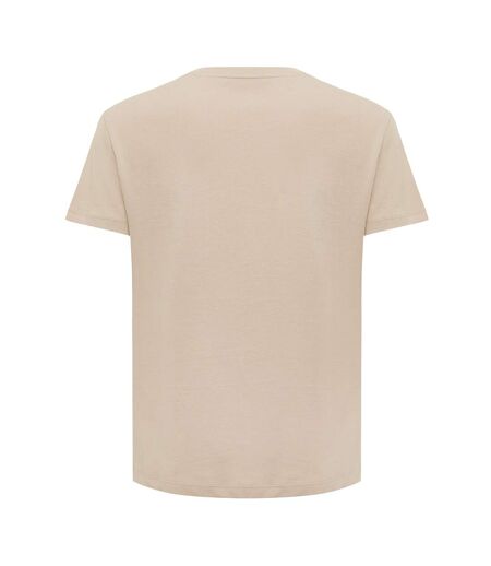 Womens/ladies yala recycled cotton lightweight t-shirt desert Iqoniq