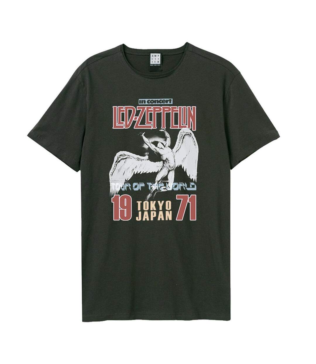 T-shirt Tokyo Adulte Anthracite Amplified-1