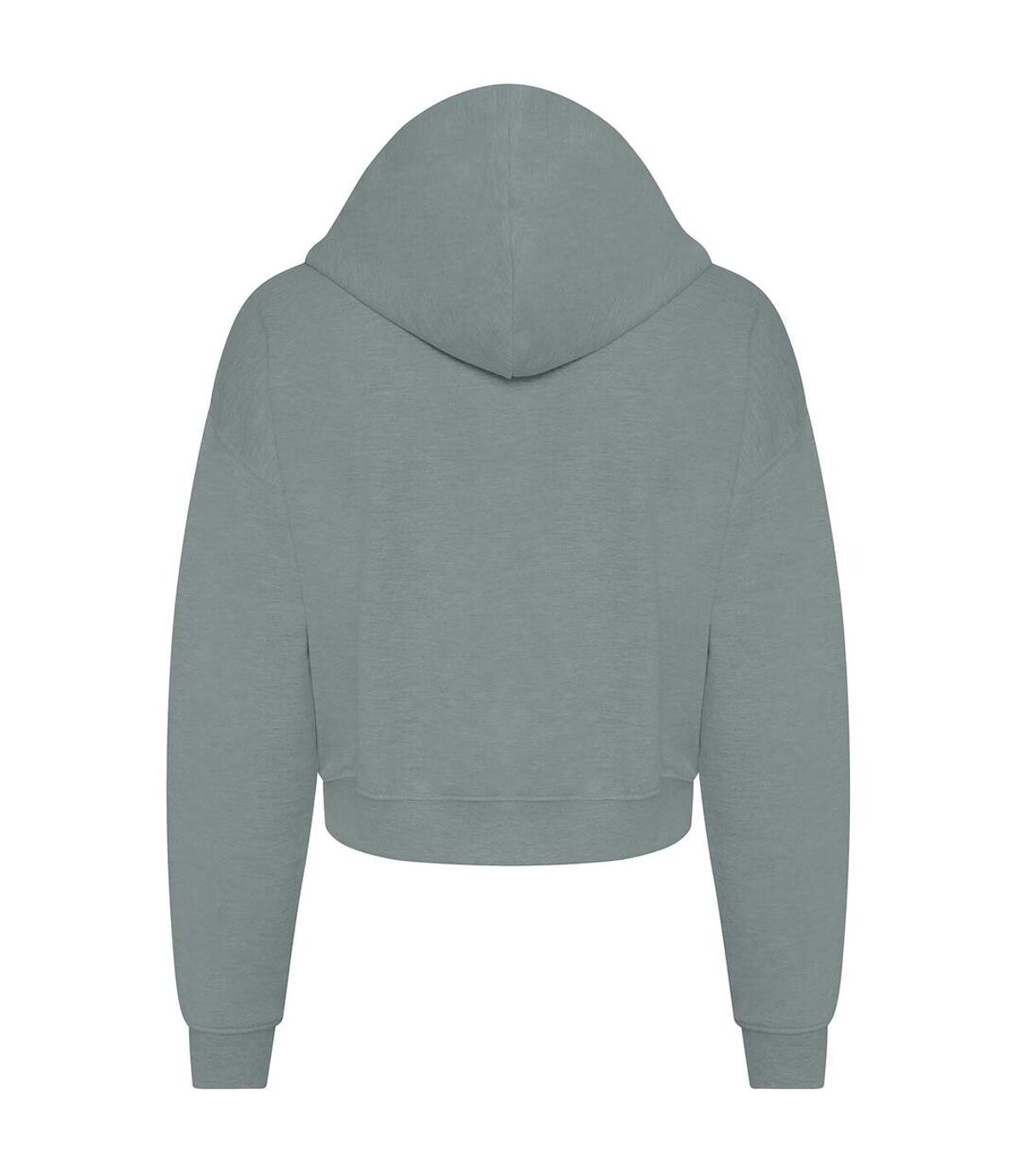 Awdis Womens/Ladies Just Hoods Cropped Fashion Hoodie (Dusty Green)