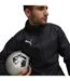 Mens Teamfinal Waterproof Lightweight Anorak  Black Puma-4