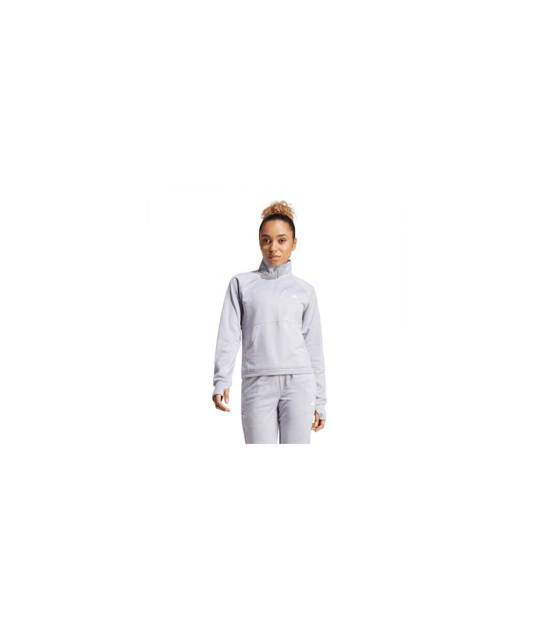 Haut Game & Go Femme Gris Adidas-1